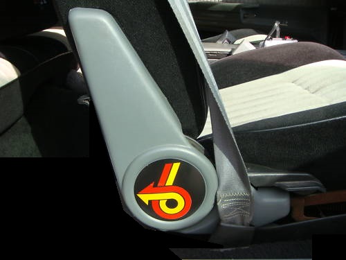 Buick Power 6 Color Bucket Seat Trim Decals Buick Power 6 Color Bucket Seat Trim Decals